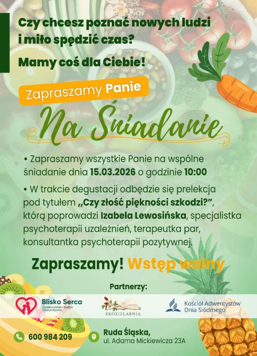 Ulotka: Czy złość piękności szkodzi?, Izabela Lewosińska, 15 marca 2026